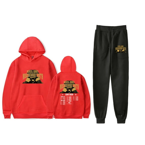 Denzel Curry 2025 World Tour Sweatsuit Casual Hoodies Jogger Pants Unisex Sweatpant Sets