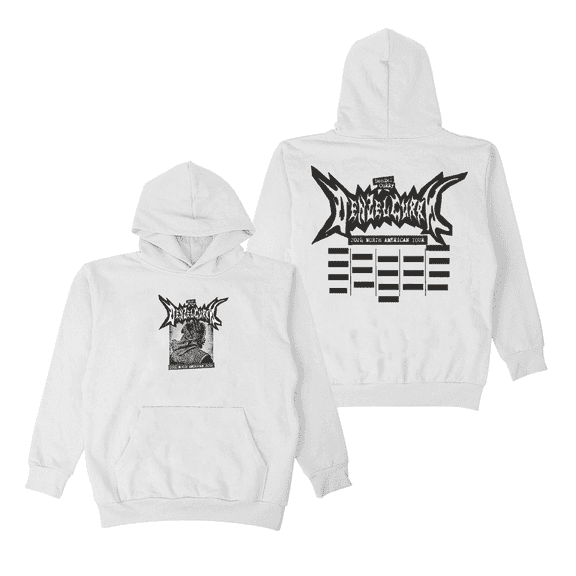 Denzel Curry Merch Hoodie 2024 North America Tour For Sweatshirt Long Sleeve Men Women Pullover