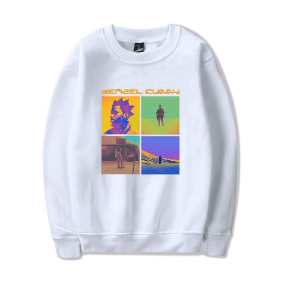 Denzel Curry Merch Long Sleeve Sweatshirt Hoodie Walkin Black Hoodies For Fans Men Women Unisex Streetwear Crewneck