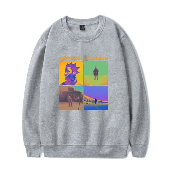 Denzel Curry Merch Long Sleeve Sweatshirt Hoodie Walkin Black Hoodies For Fans Men Women Unisex Streetwear Crewneck