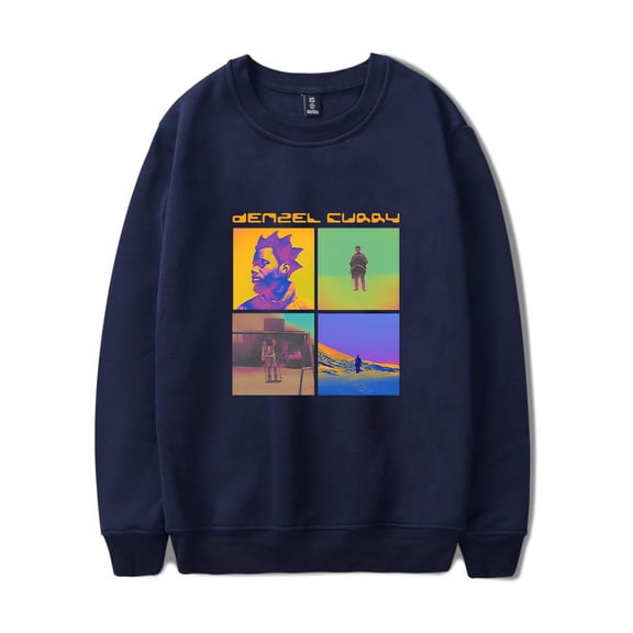 Denzel Curry Merch Long Sleeve Sweatshirt Hoodie Walkin Black Hoodies For Fans Men Women Unisex Streetwear Crewneck