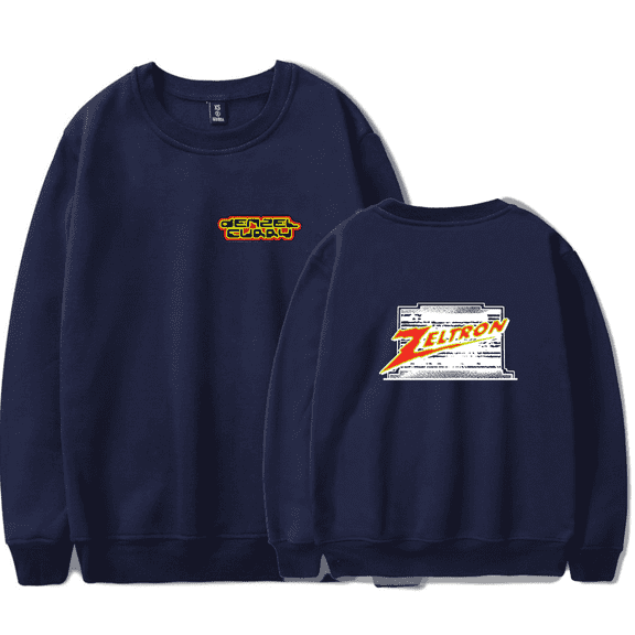 Denzel Curry Merch Long Sleeve Sweatshirt Zeltron Hoodies Men Women Streetwear Crewneck