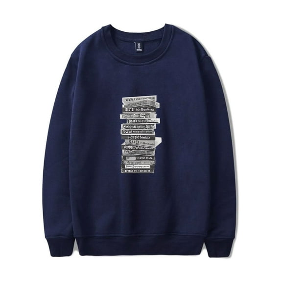 Denzel Curry Merch Sweatshirt KOTMS VOL II Tapes Long Sleeve Hoodie Men Women Hip Hop Vintage Crewncek Sweatshirts