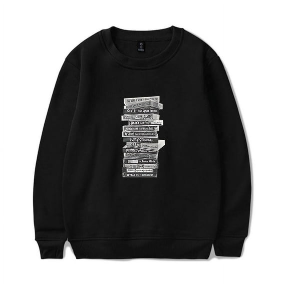 Denzel Curry Merch Sweatshirt KOTMS VOL II Tapes Long Sleeve Hoodie Men Women Hip Hop Vintage Crewncek Sweatshirts