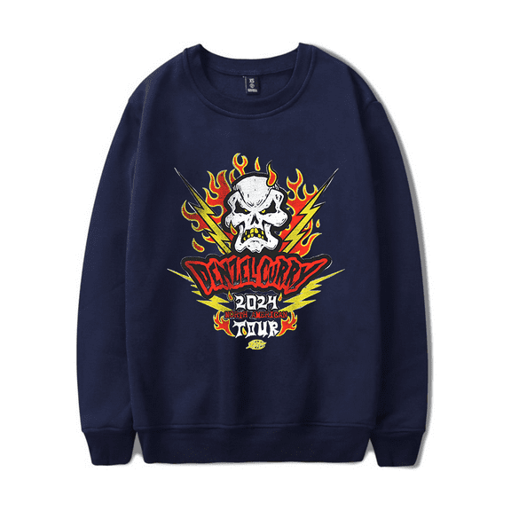 Denzel Curry Merch Sweatshirt Long Sleeve 2024 North America Tour For Men Women Sweatshirt Pullover