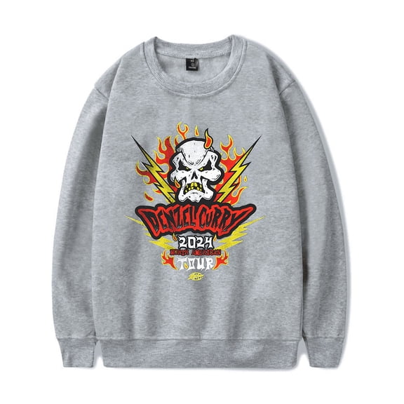Denzel Curry Merch Sweatshirt Long Sleeve 2024 North America Tour For Men Women Sweatshirt Pullover