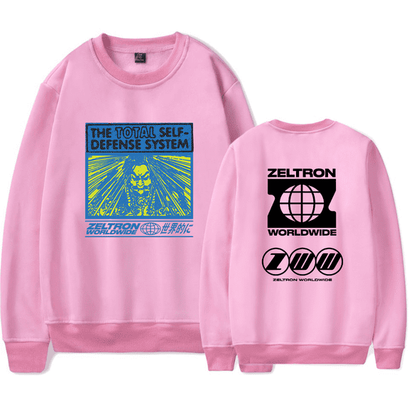Denzel Curry Merch Sweatshirt Long Sleeve Zeltron Worldwile ZWW Hoodies Men Women Streetwear Crewneck