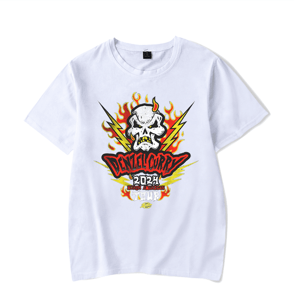 Denzel Curry Merch T-Shirt 2024 North America Tour Tee For Men Women T Shirts Short Sleeve Top