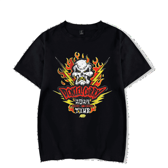 Denzel Curry Merch T-Shirt 2024 North America Tour Tee For Men Women T Shirts Short Sleeve Top