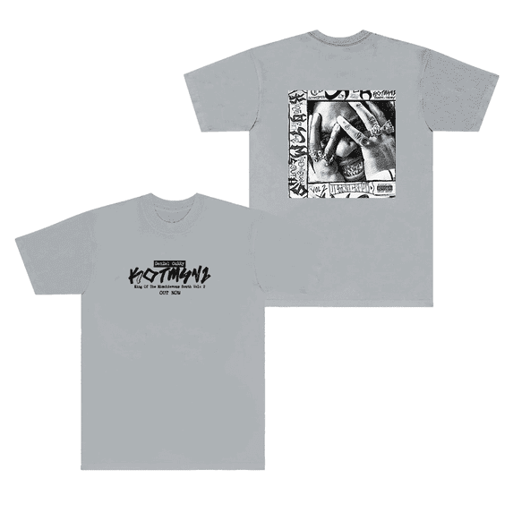 Denzel Curry Merch T-Shirt King Of The Mischievous South Vol. 2 KOTMS T Shirts Men Women Short Sleeve Rapper Hip Hop Top Tees