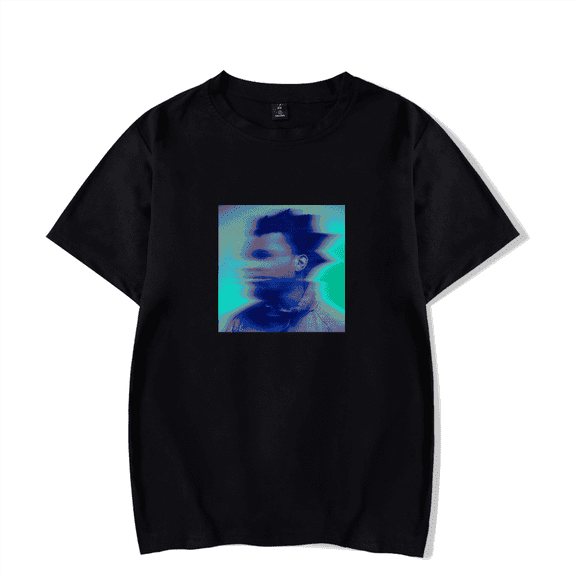 Denzel Curry Merch T-Shirt Melt My Eyes Black T Shirts Printed Men Women Short Sleeve Rapper Hip Hop Top Tee