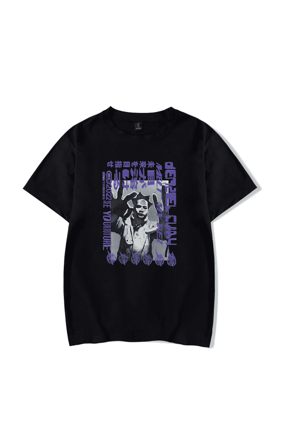 Denzel Curry Merch T-Shirt Melt My Eyes Tour Poster T Shirts Men Women Short Sleeve Rapper Hip Hop Top Tees