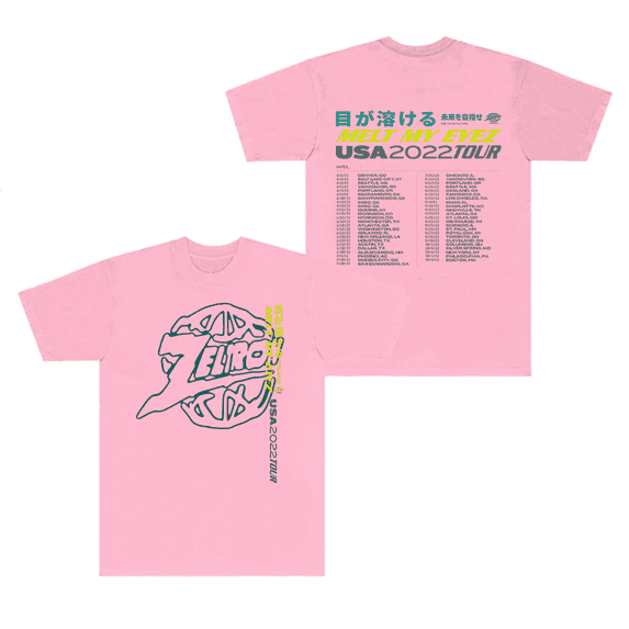 Denzel Curry Merch T-Shirt Melt My Eyes Tour T Shirts Tracklist For Fans Men Women Harajuku Short Sleeve Rapper Hip Hop Top Tee