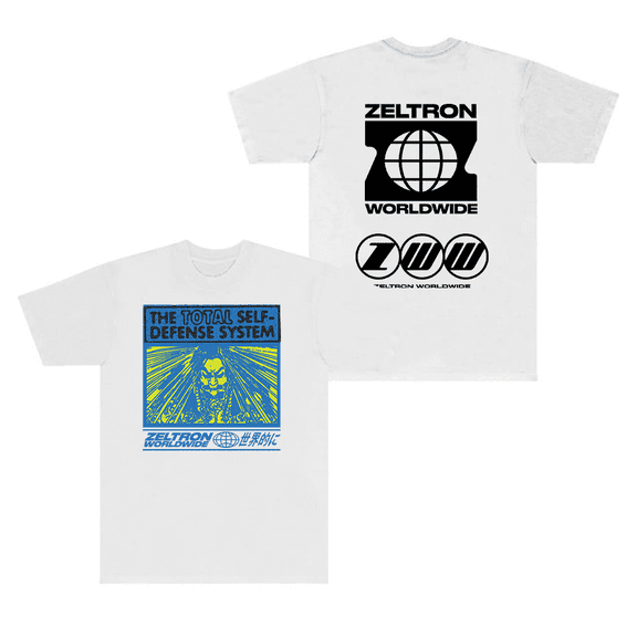 Denzel Curry Merch T-Shirt Short Sleeve Zeltron Worldwile ZWW Men Women T Shirts Streetwear Crewneck