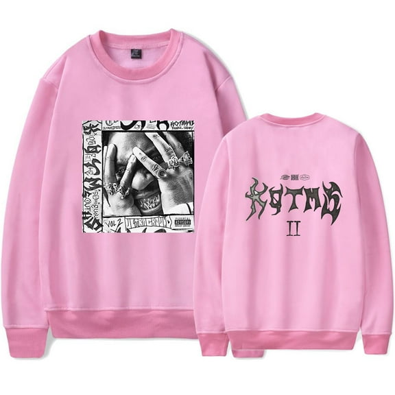 Denzel Curry Merch men's and women's fashionable street long sleeved round neck pullover
