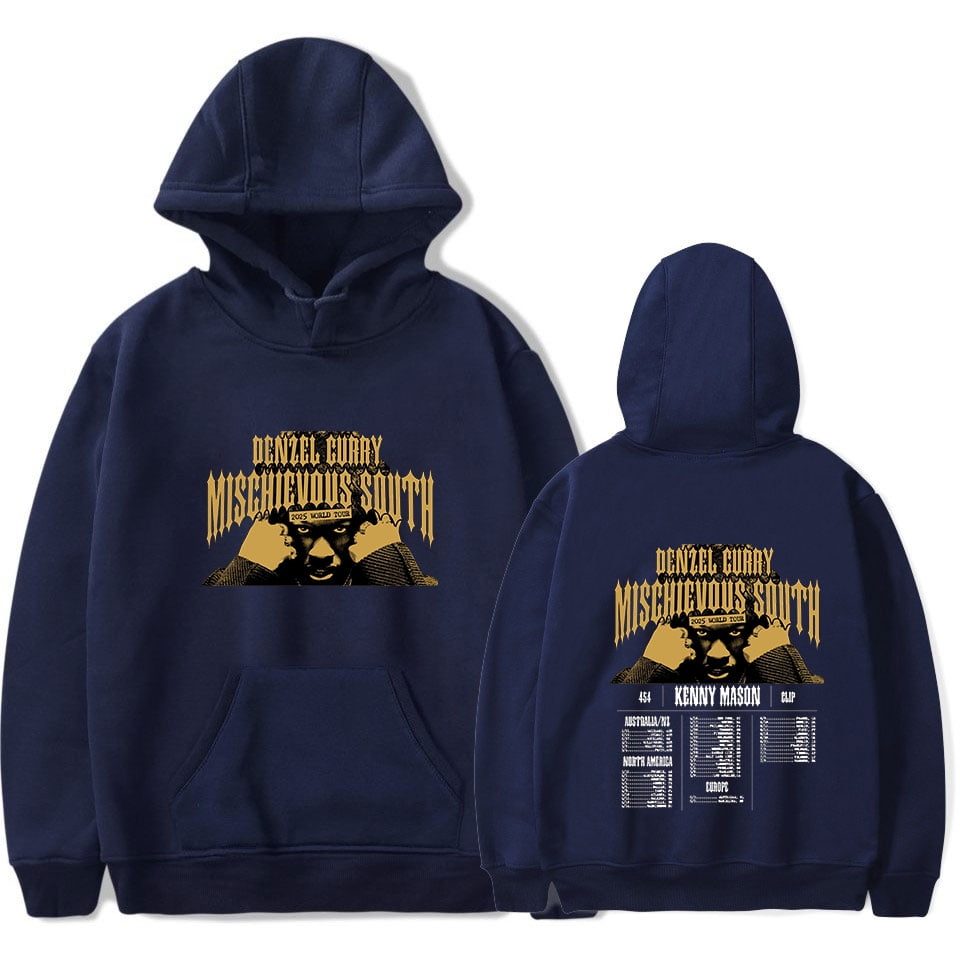 Denzel Curry World Tour 2025 Hoodie Cosplay Sweatshirt Hip Hop Clothes