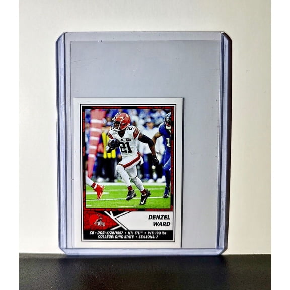 Denzel Ward 2024 Panini NFL Sticker #149 Cleveland Browns
