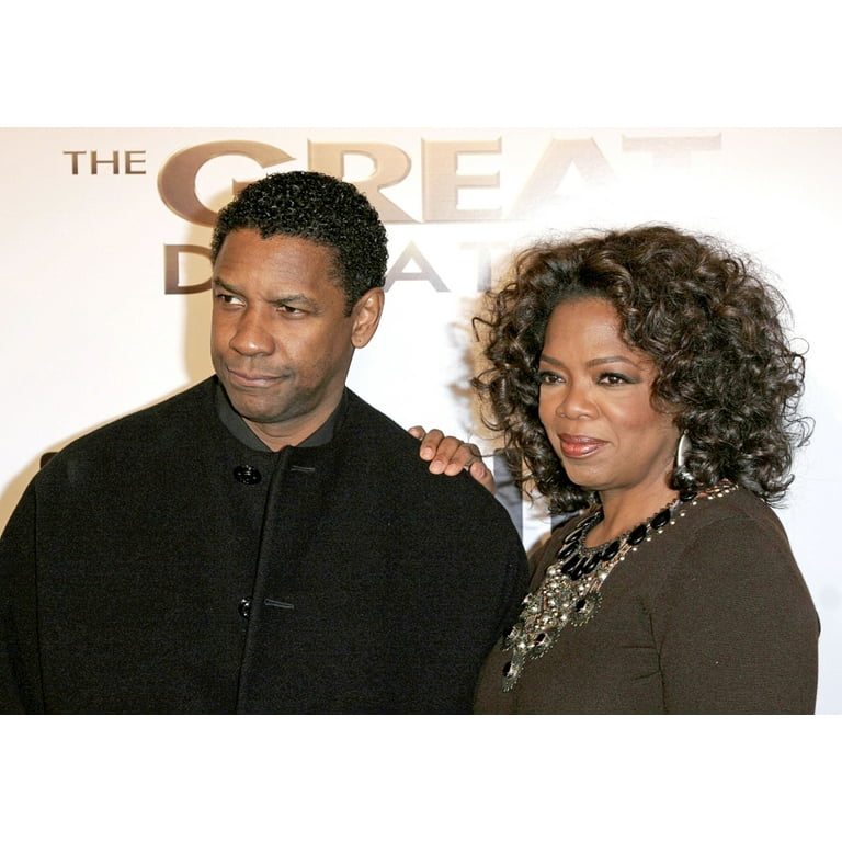 Denzel Washington Oprah Winfrey At Arrivals For The Great Debaters Premiere Arclight Cinerama Dome Los Angeles Ca