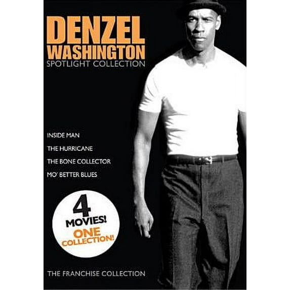 Denzel Washington Spotlight Collection: Bone Collector / Hurricane / Inside Man / Mo' Better Blues (Widescreen)