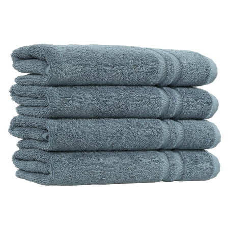 Denzi Turkish Cotton Hand Towels - Set of 4