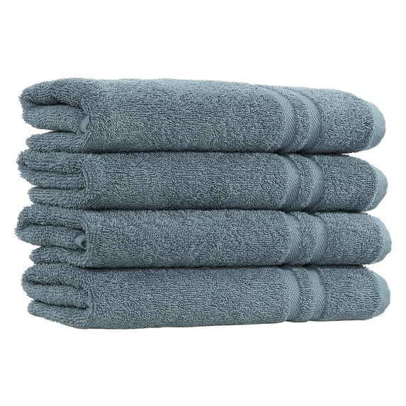 Denzi Turkish Cotton Hand Towels - Set of 4