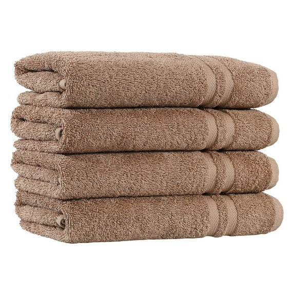 Denzi Turkish Cotton Hand Towels - Set of 4