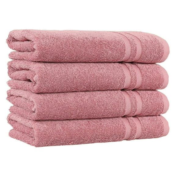Denzi Turkish Cotton Hand Towels - Set of 4