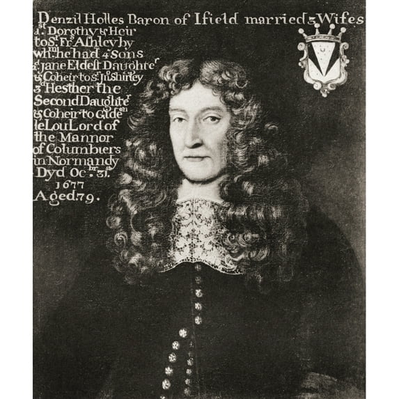 Denzil Holles, 1st Baron Holles, 1599 by Ken Welsh / Design Pics (12 x 15)