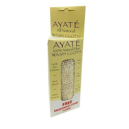 Deodorant Stones of America DS3100 Ayate Skin Cloth with Free Deodorant
