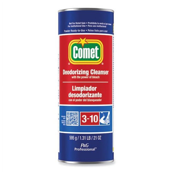 Deodorizing Cleanser With Bleach, Powder, 21 Oz Canister, 24/carton | Bundle of 5 Cartons