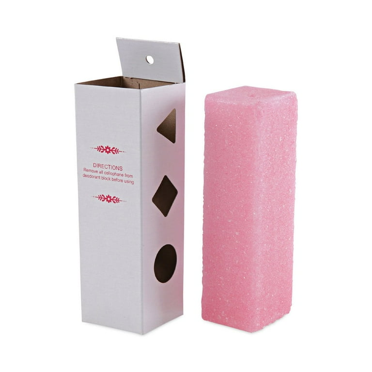 Deodorizing Para Wall Blocks, 24 oz, Pink, Cherry, 6/Box Deodorizing Para Wall Blocks, 24 oz, Pink, Cherry, 6/Box