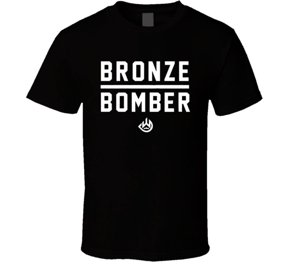 Deontay Wilder Bronze Bomber Boxer Boxing Fan T Shirt