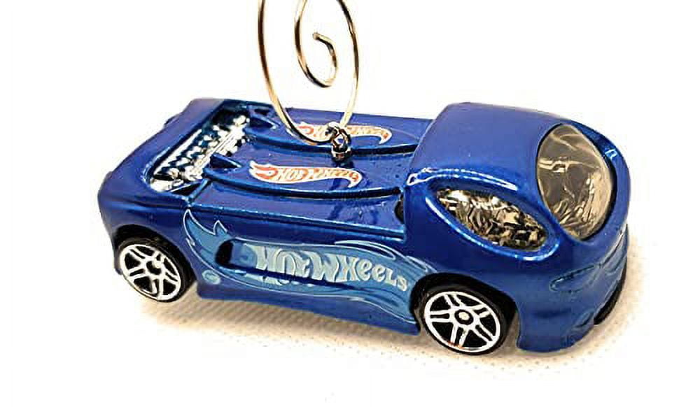 Deora II for Hot Wheels Treasure Hunt Christmas Ornament 1:64 Blue