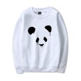 thumbnail image 1 of Deorro Merch Panda Sweatshirt Unisex Fun Print Fashion Long Sleeve Pullover Round Neck Casual Top, 1 of 2
