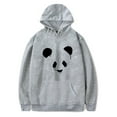 thumbnail image 1 of Deorro Panda Hoodie Funny Sweatshirt Casual Pullover Unique Clothes Fashion Wear, 1 of 2