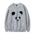 thumbnail image 1 of Deorro Panda Sweatshirt Hip Hop Crewneck Fashion Longsleeve Casual Wear Funny Clothes, 1 of 2