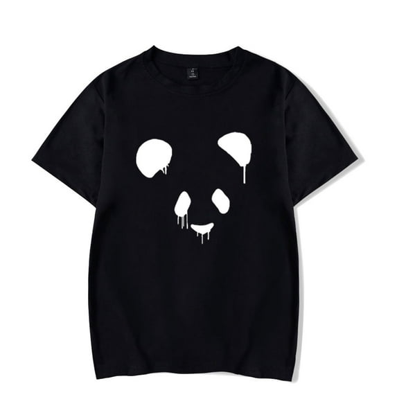 Deorro Panda Tshirt Funny Short Sleeve Hip Hop Pullover Tees Fashion Tops Casual Shirt