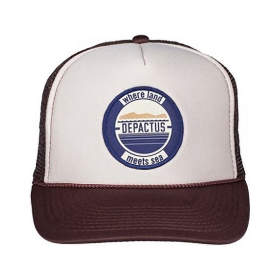 Depactus Land Meets Sea Trucker Brown OneSize