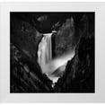 thumbnail image 1 of Depaepe, Yvette 16x15 White Modern Wood Framed Museum Art Print Titled - Falling Rivers, 1 of 4
