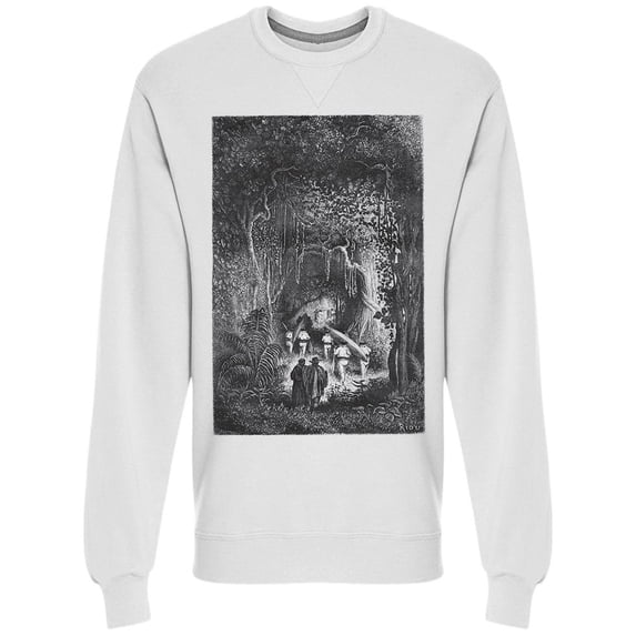 Depart For Lake La Plata Sweatshirt Men -Image by Shutterstock, Male Medium