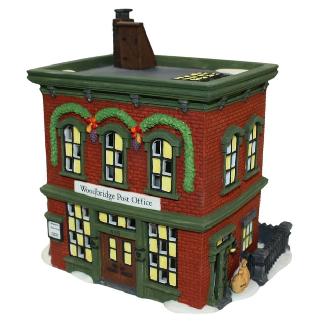 Department 56 56572 Woodbridge Post Office Worn Box