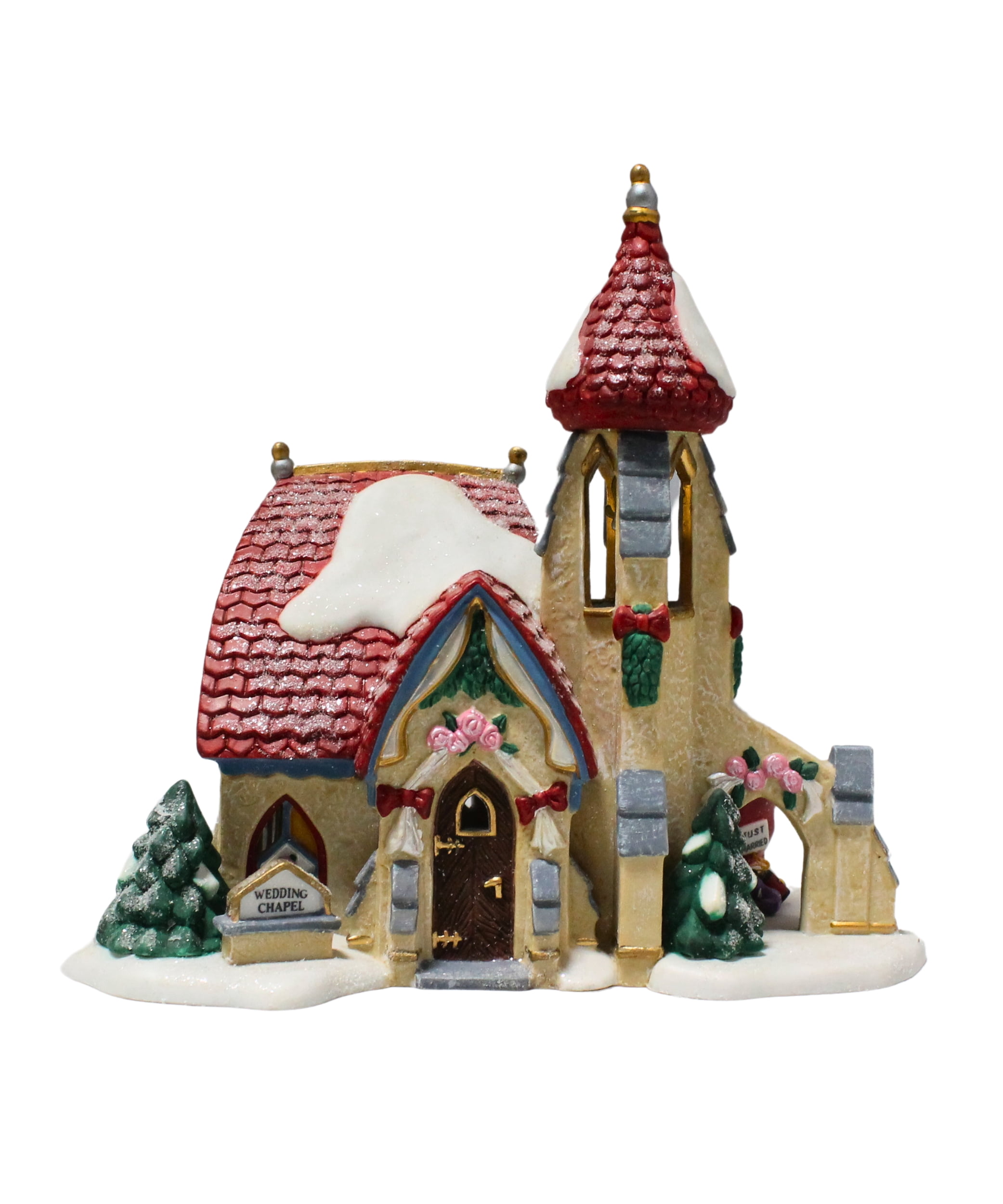 Department 56: 56731 Wedding Bells Chapel | Worn Box - Walmart.com