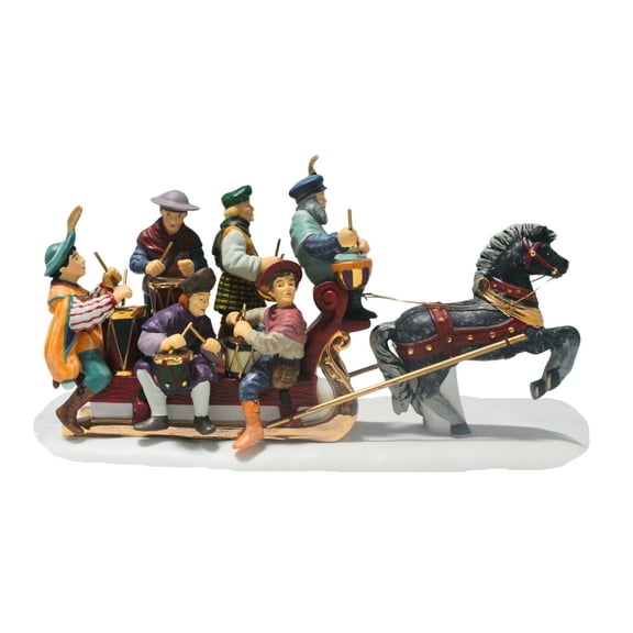 Department 56: 58387 XII, Twelve Drummers Drumming | Worn Box