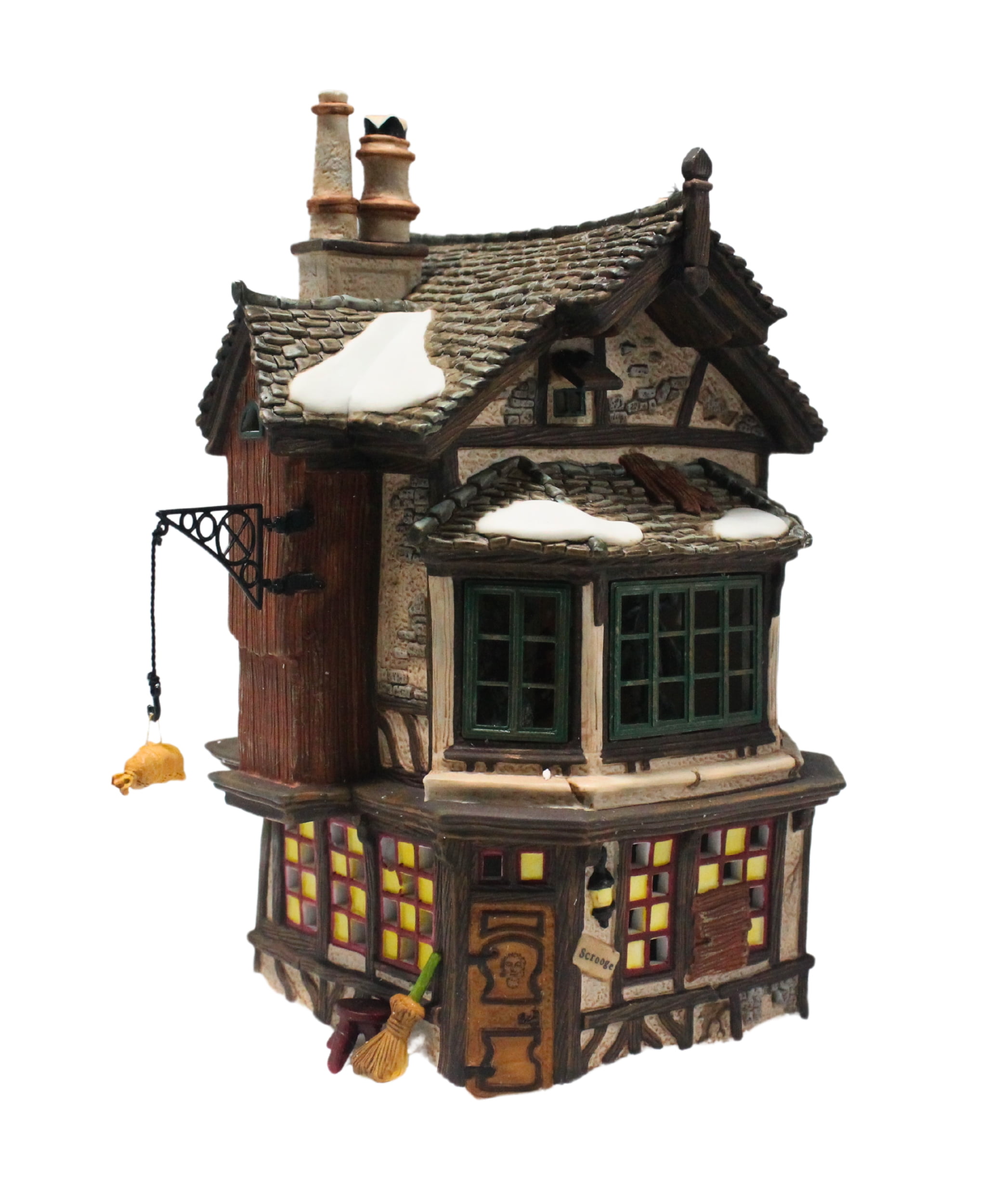 Department 56: 58490 Ebenezer Scrooge's House | Worn Box