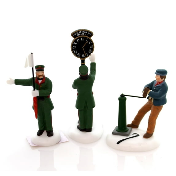 Department 56 Accessory Busy Railway Station Dickens Village Heritage 58464