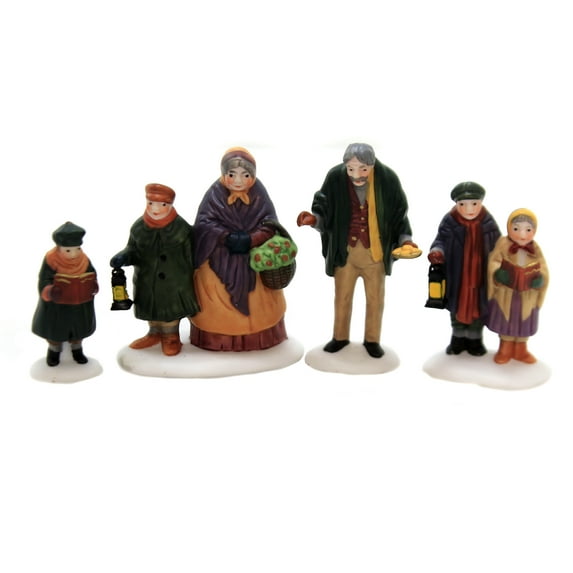 Department 56 Accessory Carolers On The Doorstep Dickens Village Retired 55700