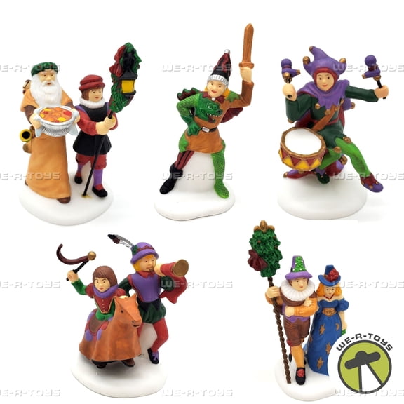 Department 56 Dickens Village Series Here We Come A-Wassailing 5 Pieces