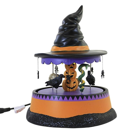 Department 56 Accessory Haunted Scary Go Round Animated Halloween 6009817