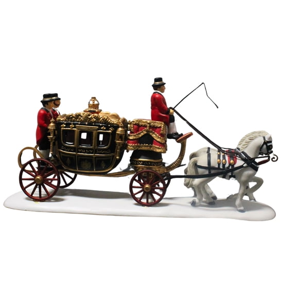 Department 56: 58454 The Queen's Parliamentary Coach | Worn Box