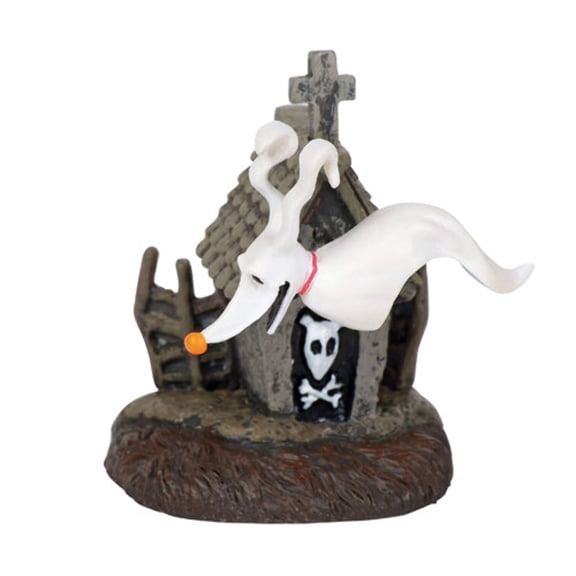 Department 56 Nightmare Before Christmas Village Zero And His Dog House Christmas Accessory Figurine 2in H